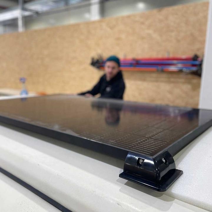 Image du produit Autosolar 160 Watt Solarpanel (schwarz) (160 W, 9 kg)