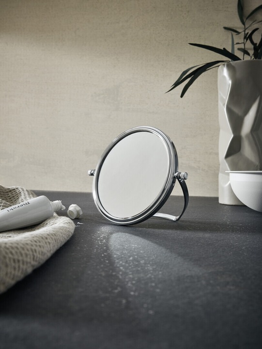 Actual product image Emco pure cosmetic mirror, for gluing, 3-fold, D=153mm, 109800126