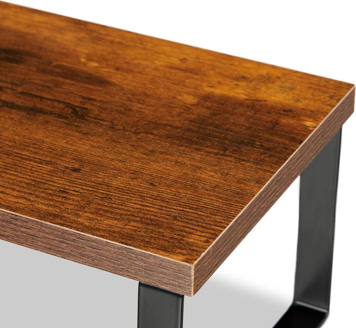 Actual product image Relaxdays 2-piece table shelf