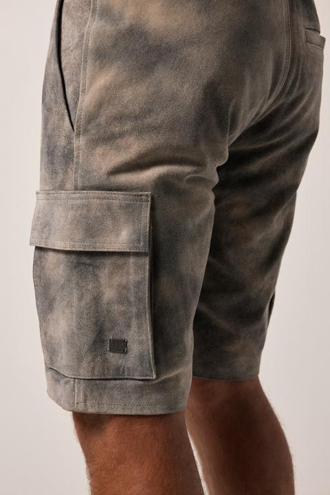 Actual product image JP1880 Leder-Bermuda, Tracht, Rindleder, Cargotaschen, Regular Fit, bis 72 (56)