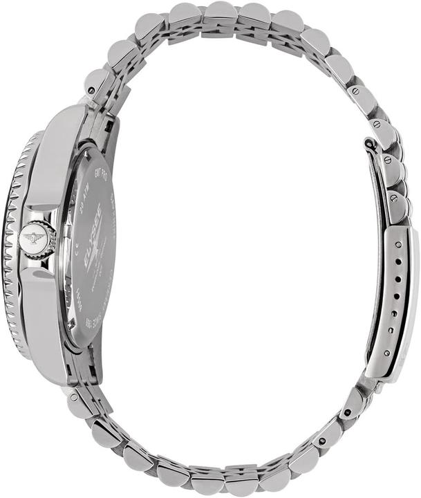 Actual product image Elysee GMT Pro Second Time Zone, Screw-Down Crown, Luminous Hands, Date Display (Analogue wristwatch, 40 mm)