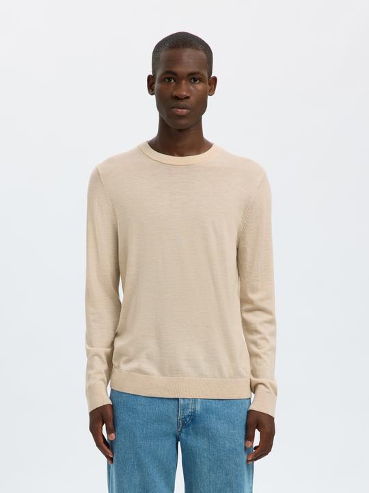 Produktbild Selected Slhtray Ls Knit Merino Crew Neck Noos (XL)
