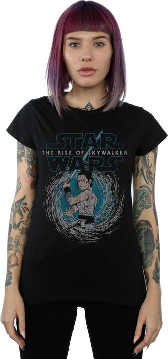 Immagine prodotto Star Wars The Rise Of Skywalker Rey Whirl Maglietta Donna (L)