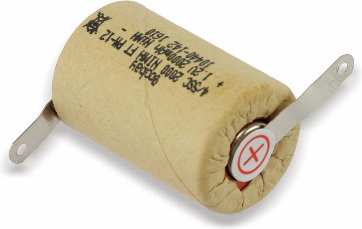 Produktbild Goobay 4/5 Sub-C, 2000 mAh, Lötfahne (Z) (1 Stk., Sub-C, 2000 mAh)