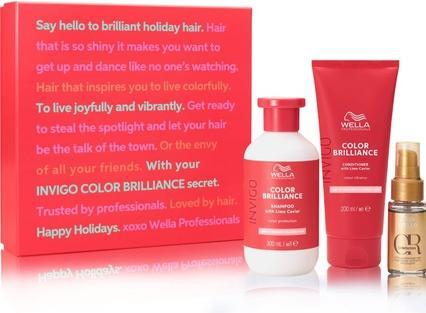 Actual product image Wella Professionals Invigo Color Brilliance Gift Set for Delicate and Colored Hair (Body care set)