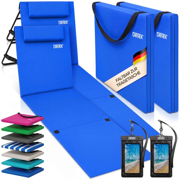Image du produit Deuba 2x tapis de plage (158 cm)