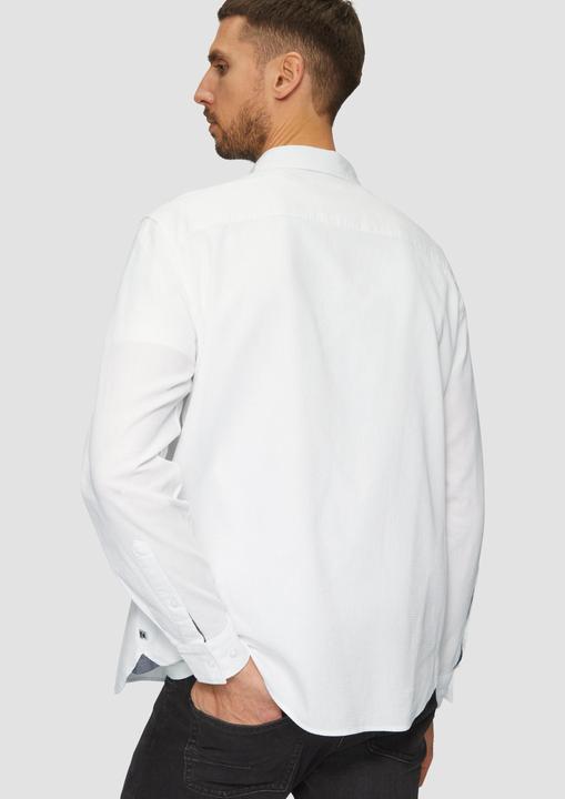 Produktbild S.Oliver Hemd Regular Fit: Baumwollhemd mit Struktur und Brusttasche (3XL)