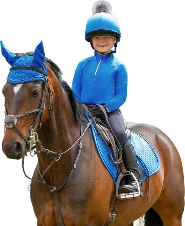 Actual product image Hy Equestrian Girls Young Rider Base Layer Top (158, 164)