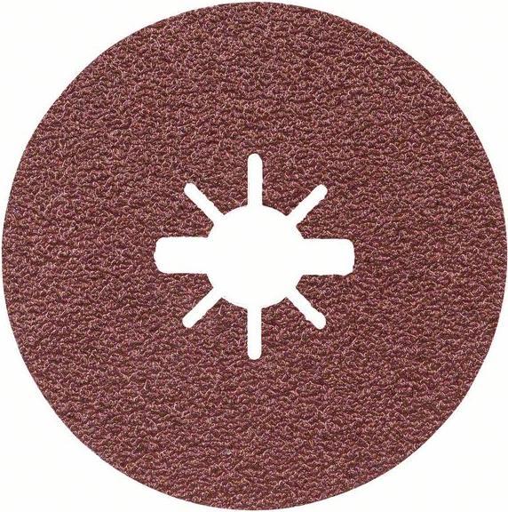 Actual product image Bosch Professional Zubehör Ø 115mm X-LOCK fibre disc grit 100 R444 Expert for Metal (100)