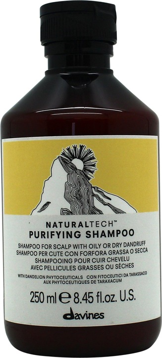 Davines Natural Tech Purifying (250 ml, Liquid shampoo)