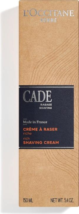 Actual product image L'Occitane Cade Crème à Raser Riche (150 ml, Shaving cream)
