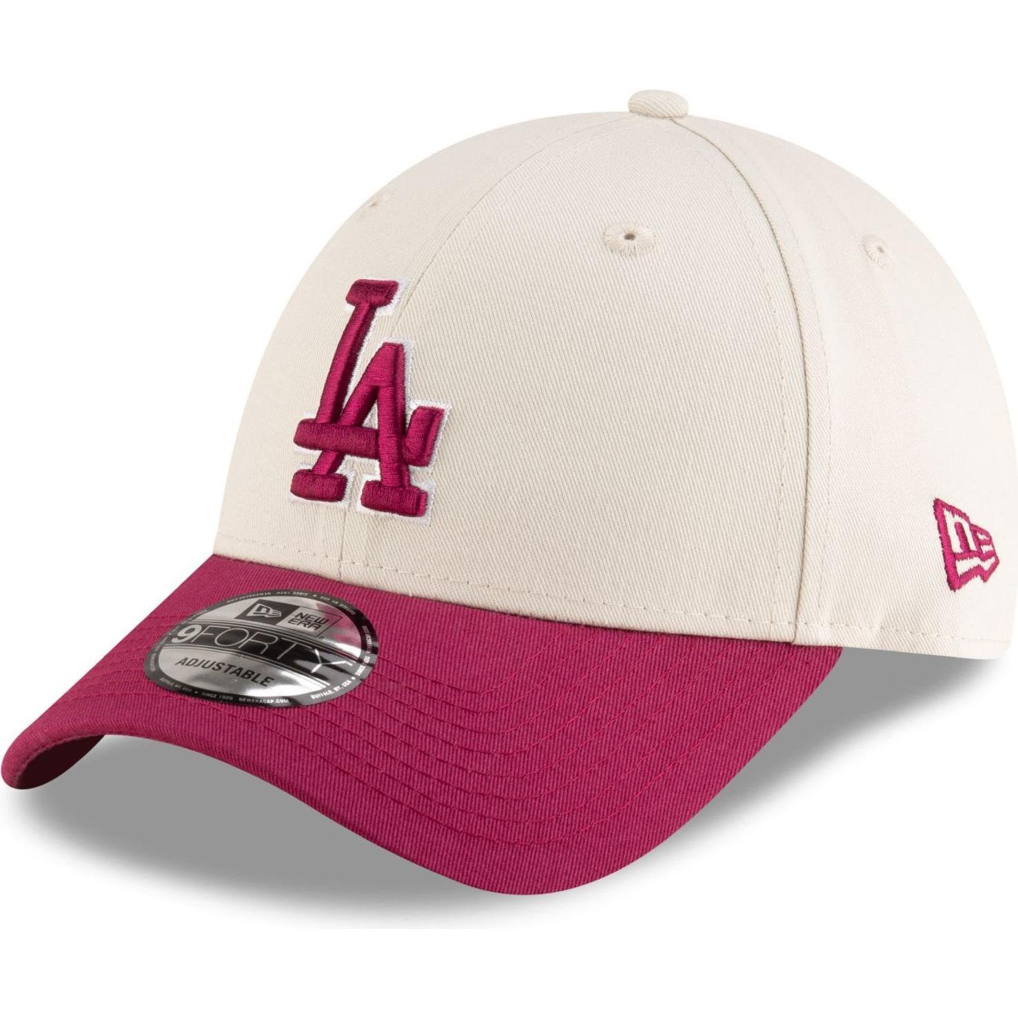 New Era, Herren, Cap, 9Forty Cap - WORLD SERIES Los Angeles Dodgers, Beige