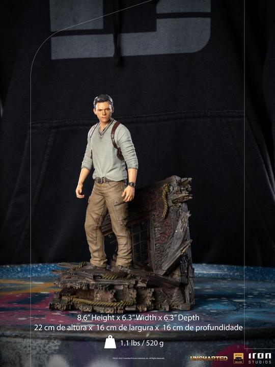Image du produit Iron Studios Uncharted Movie Art Scale ST DLX 1/10 Nathan Drake 22 cm