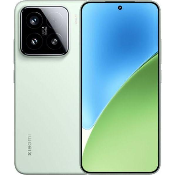 Xiaomi 15 (512 GB, Green, 6.36", Dual SIM, 5G), Smartphone, Grün