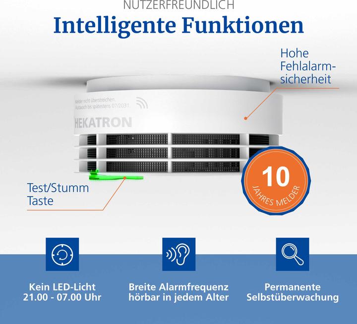 Actual product image Hekatron Genius Plus X