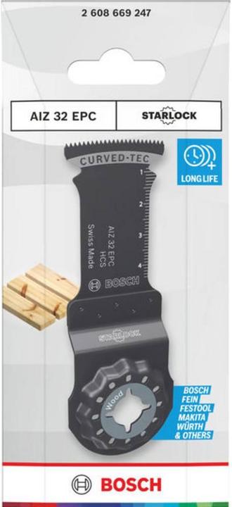 Productafbeelding Bosch Professional Zubehör AIZ 32 EPC Tauchsägeblatt für Multifunktionswerkzeuge