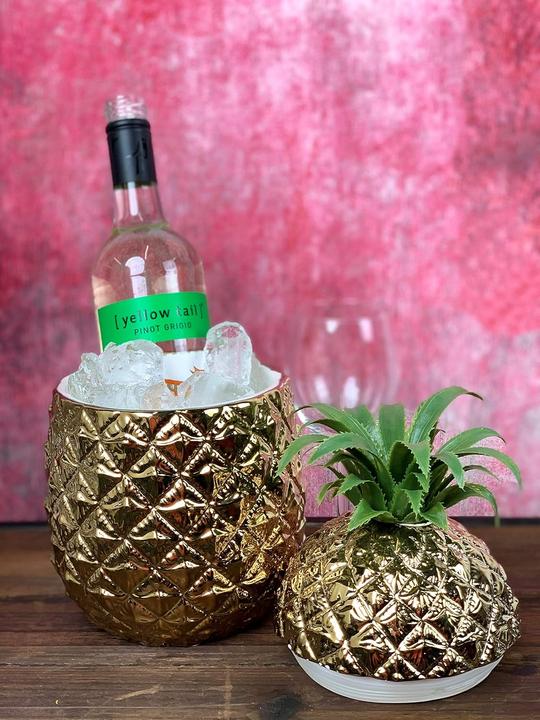 Immagine prodotto TALKING TABLES Secchiello per ghiaccio Pineapple Gold