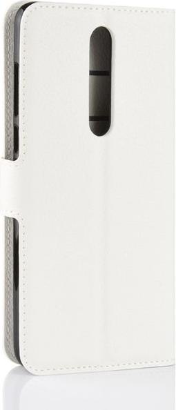 Actual product image MU Classic Litchi Leather Bookcover Series (Nokia 3.1 Plus)
