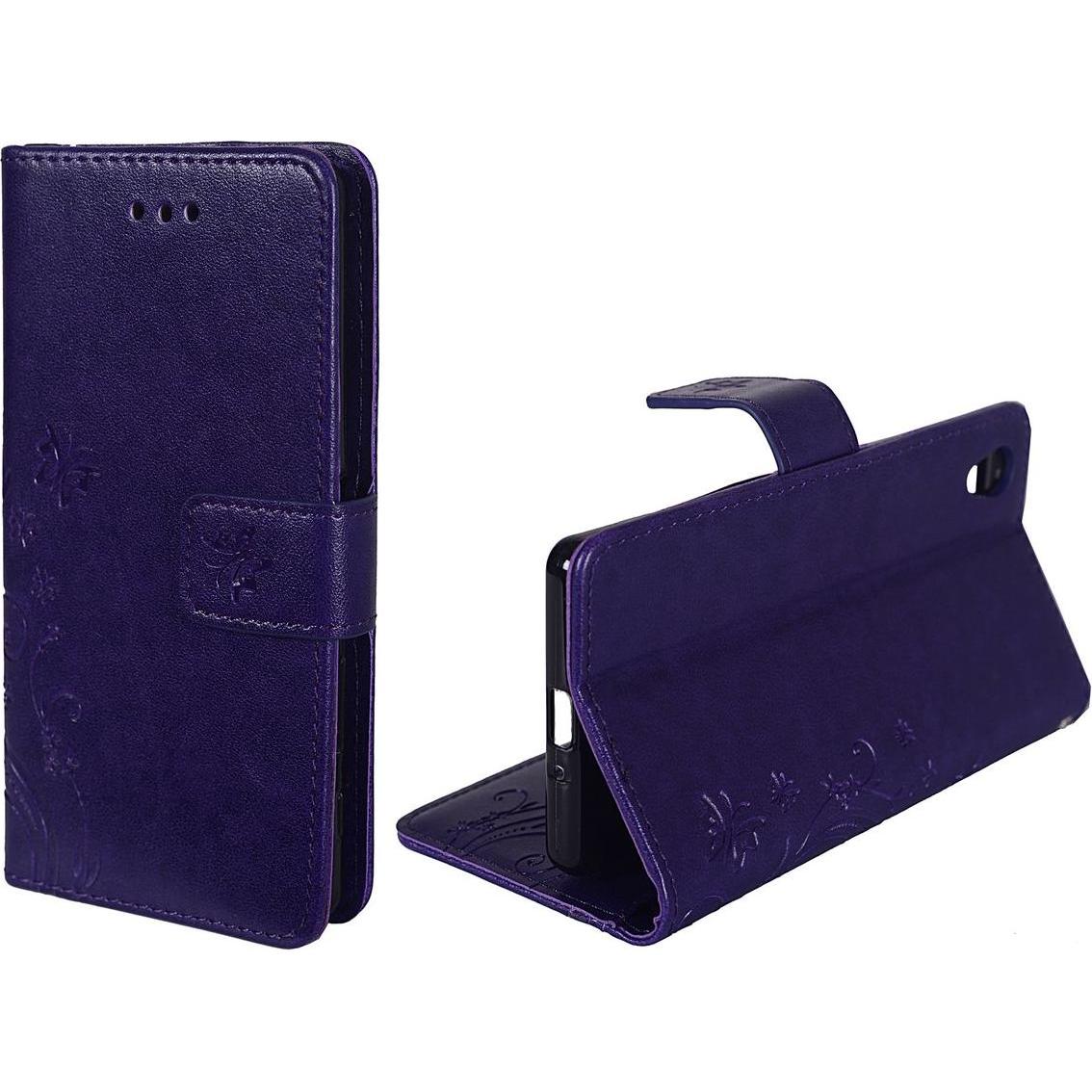 König Design Schutz Handy Hülle für Sony Xperia XA Case Cover Tasche Wallet Etui Handyhülle (Sony Xperia XA), Smartphone...