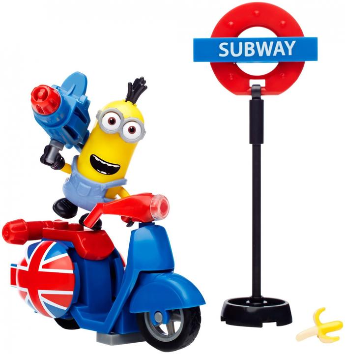 Immagine prodotto Mega Bloks Despicable Me - Minions Movie Piccolo Playset - Scooter Fuga
