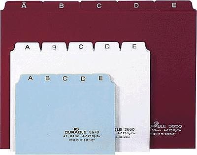 Produktbild Durable Leitregister (A7)