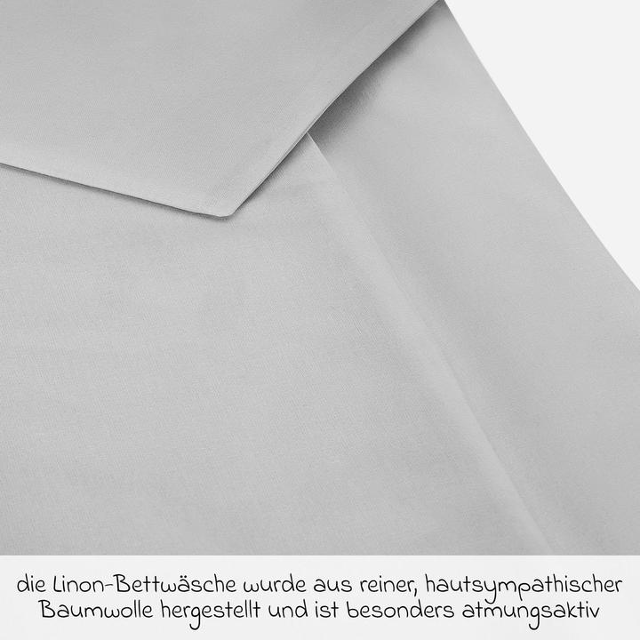 Produktbild Makian Bettwäsche 100 x 135 cm / 40 x 60 cm - Uni (100 x 135 cm, 40 x 60 cm)