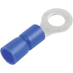 Velleman Ring Terminal Blue 4.3Mm, Elektronikkabel + Stecker, Blau