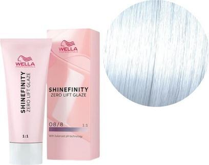 Actual product image Wella Shinefinity Zero Lift Glaze 60ml 08/8 (088)