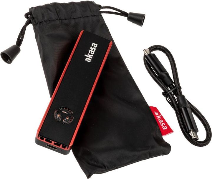 Produktbild Akasa Vegas SSD Mate, M.2 SATA/NVMe SSD to USB3.2 Gen2 (M.2 2280, M.2 2230, M.2 2260, M.2 2242)