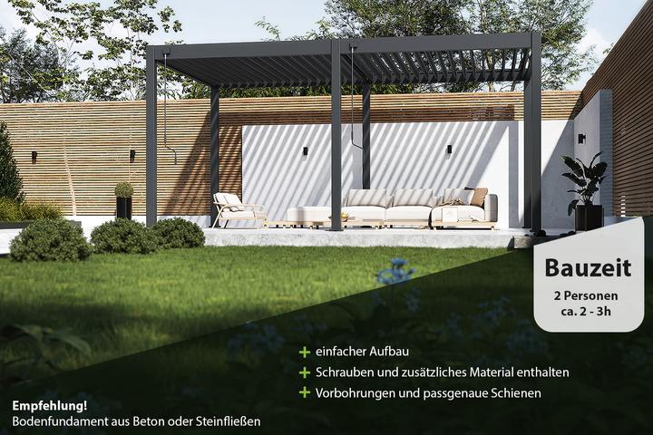 Actual product image Weide Pergola Classic (300 cm, 530 cm)