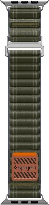 Actual product image Spigen WBF0 Apple Watch (44/45mm) / Watch 10/11 (46mm) / Ultra (49mm) Band Green (44 mm, 45 mm, 46 mm, 49 mm, Fabric, Nylon)