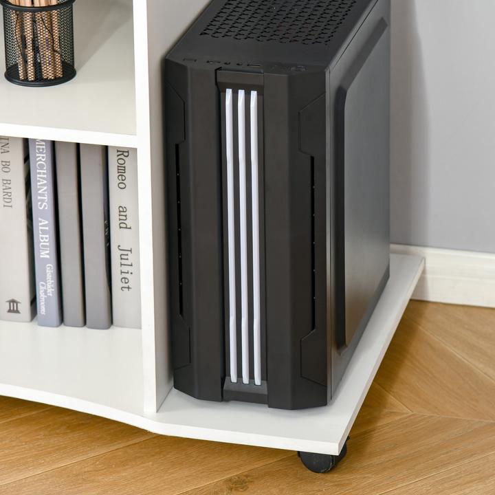 Produktbild Homcom Computertisch mit Rollen