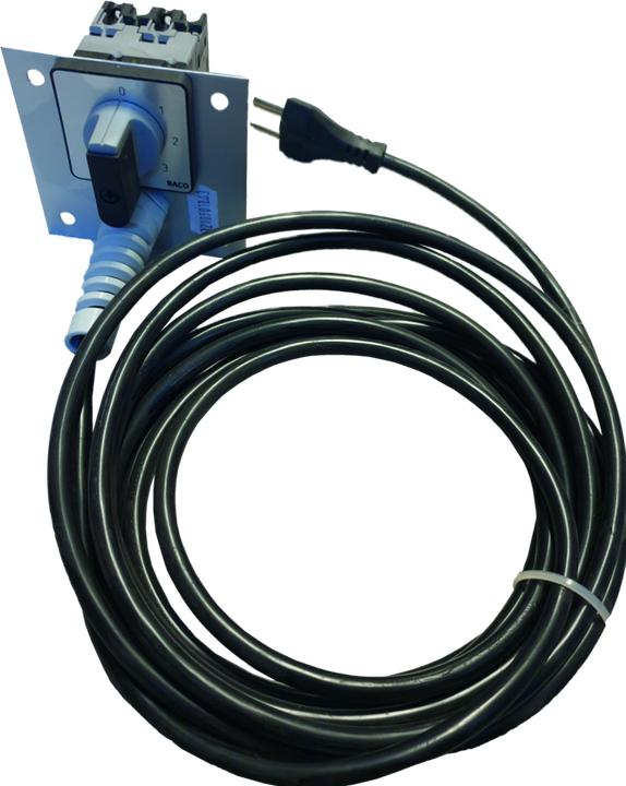 Produktbild Max Hauri TD-Netzkabel H05VV-F3G1.0 (5 m, Typ 12)