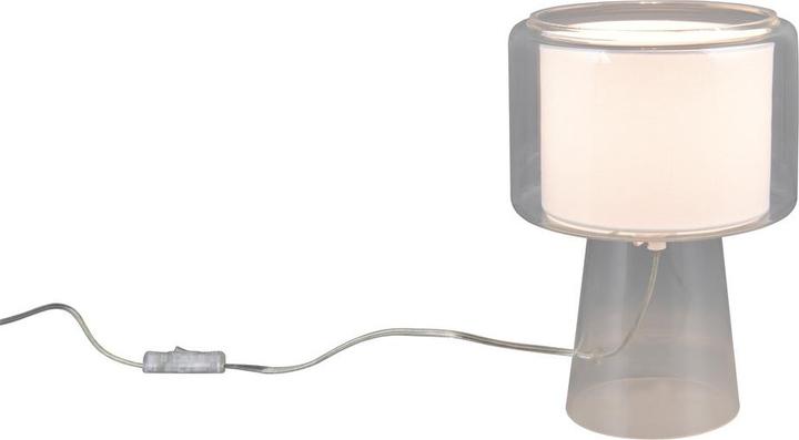 Image du produit Trio 519900152 Rocka E14 Tischleuchte ⌀20cm Transparent Klar