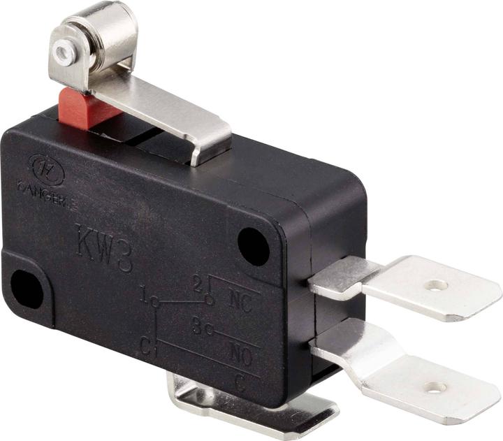 Image du produit Tru Components Microrupteur avec rouleau KW3-16A-5B