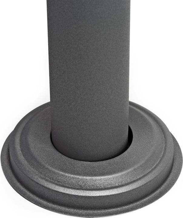 Actual product image Wiltec Letter box stand anthracite 120x50cm Post box Standing letter box steel
