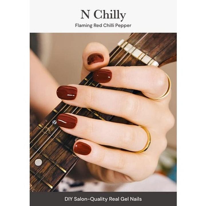 Immagine prodotto Ohora Strisce Gel Semi Polimerizzate N Chilly - Funziona con qualsiasi lampada UV per unghie Qualità da