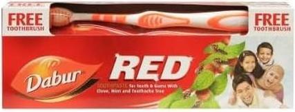 Actual product image Dabur Red Toothpaste 200g - Natural Toothpaste for the Whole Family