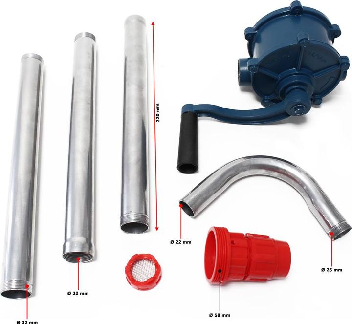 Actual product image Wiltec Heating oil diesel drum pump