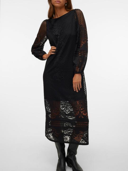 Actual product image Vero Moda VMBELLA Langes Kleid Kleid aus Spitze (XS)