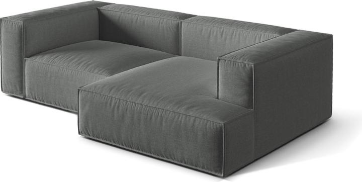 Actual product image Micadoni Modular Right Corner Sofa, "Nuria", 3 Seats, 147x252x72 Made in Europe (Modular sofa, Corner sofa)