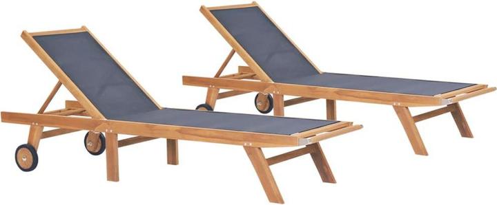 Actual product image vidaXL Sonnenliege (206 cm)