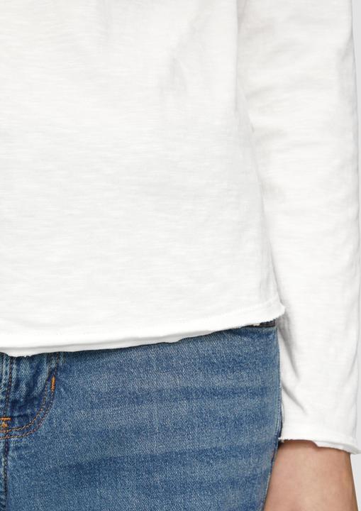 Produktbild S.Oliver T-Shirt Longsleeve mit Flammgarnstruktur und U-Boot-Ausschnitt (44)