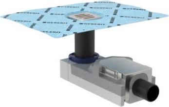 Image du produit Geberit Siphon de sol pour douche de plain-pied Hauteur de construction du sol à partir de 90 mm d50