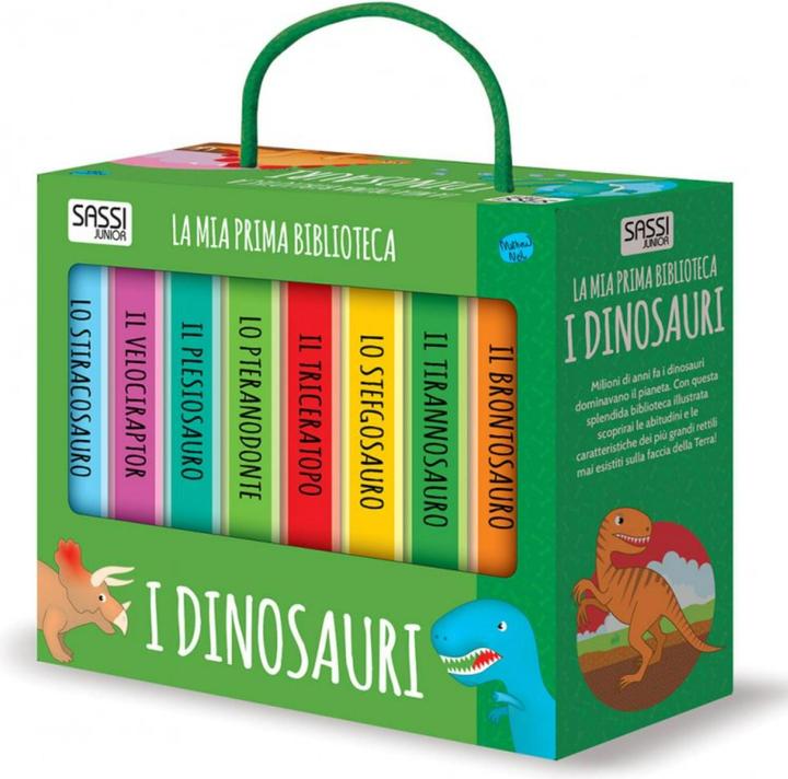 Sassi La Mia Prima Biblioteca - I Dinosauri (Italian)