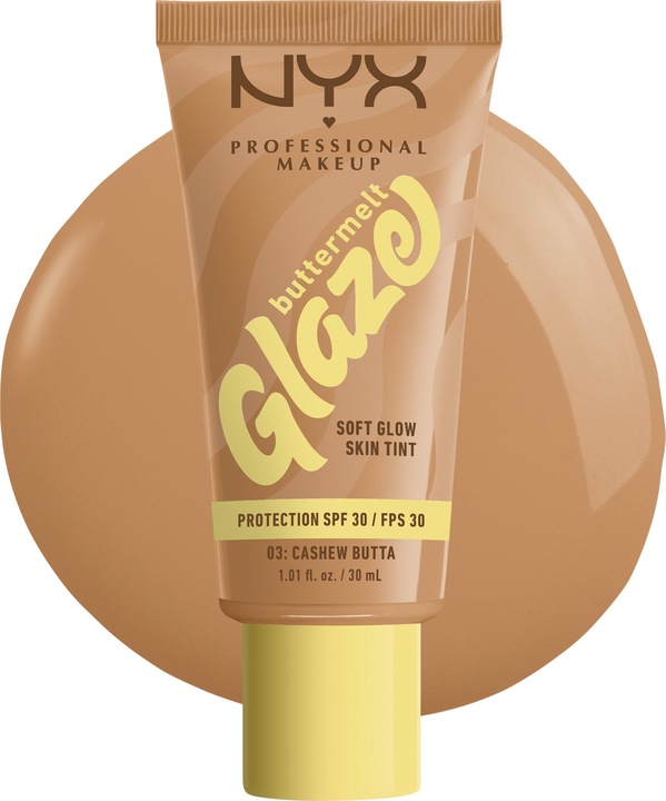 Actual product image NYX Professional Make-Up Buttermelt Glaze (03 Cashew Butta)
