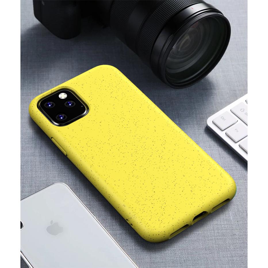 cyoo BioCase - iPhone 12 Pro Max 6.7" - Gelb - Hard Case - Biologisch, Weiteres Smartphone Zubehör, Gelb