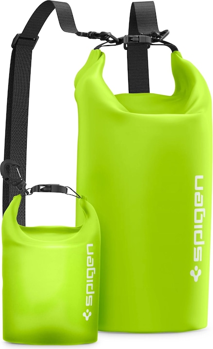 Actual product image Spigen Aqua Shield A630 bag waterproof 20 l + bag 2 l - green (20 l)