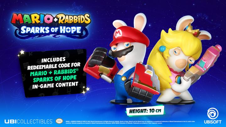 Actual product image Ubisoft Mario + Rabbids Sparks Of Hope Rabbid Peach Figure