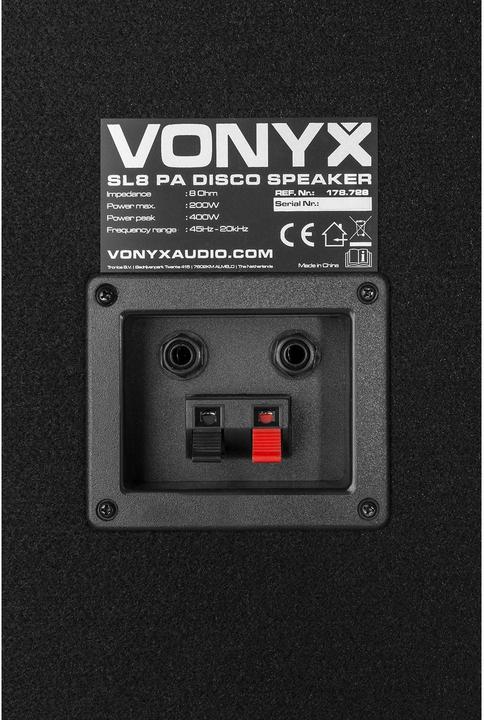 Produktbild Vonyx Lautsprecher SL8 (Passiv, 1x 200 W)